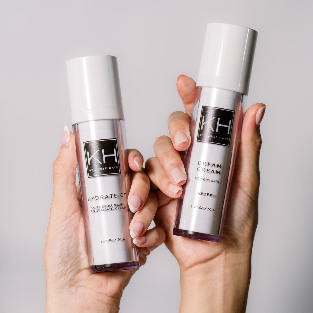Hydrate GF and Dream Cream for fall hydration 