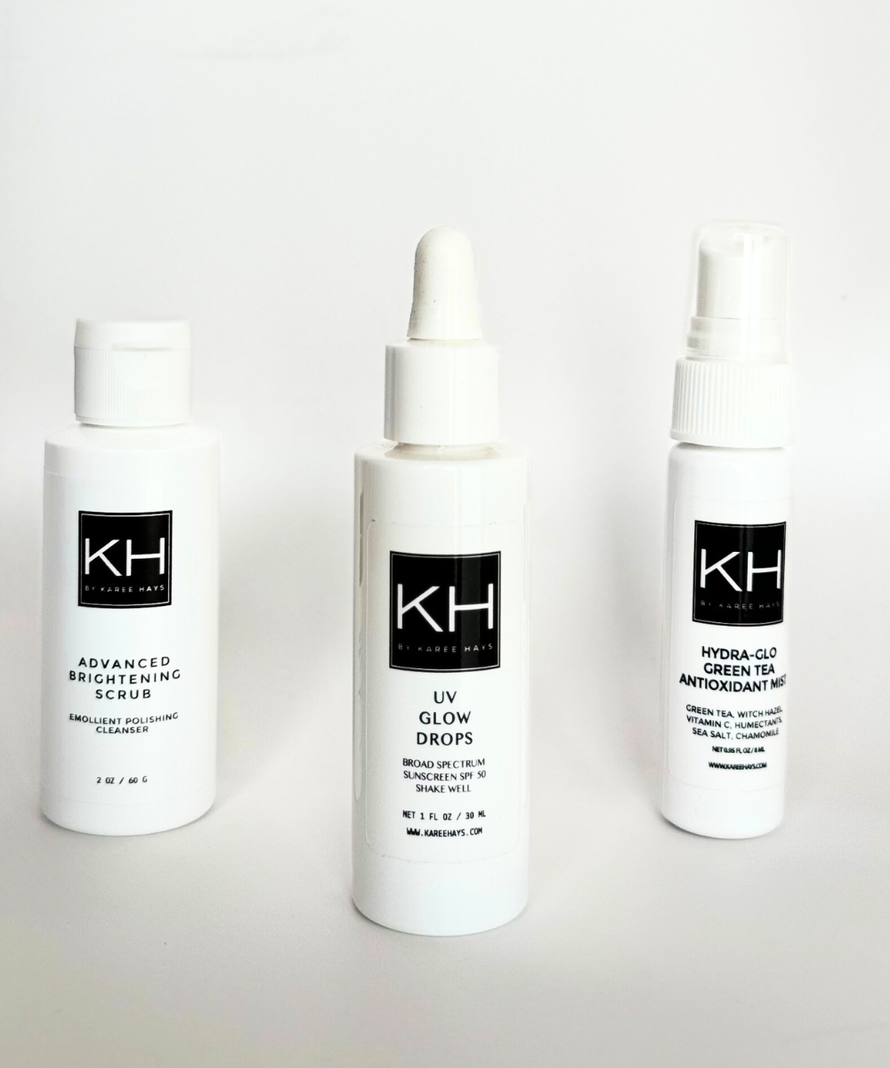 UV Glow Drops, Advanced Brightening Scrub, KH  