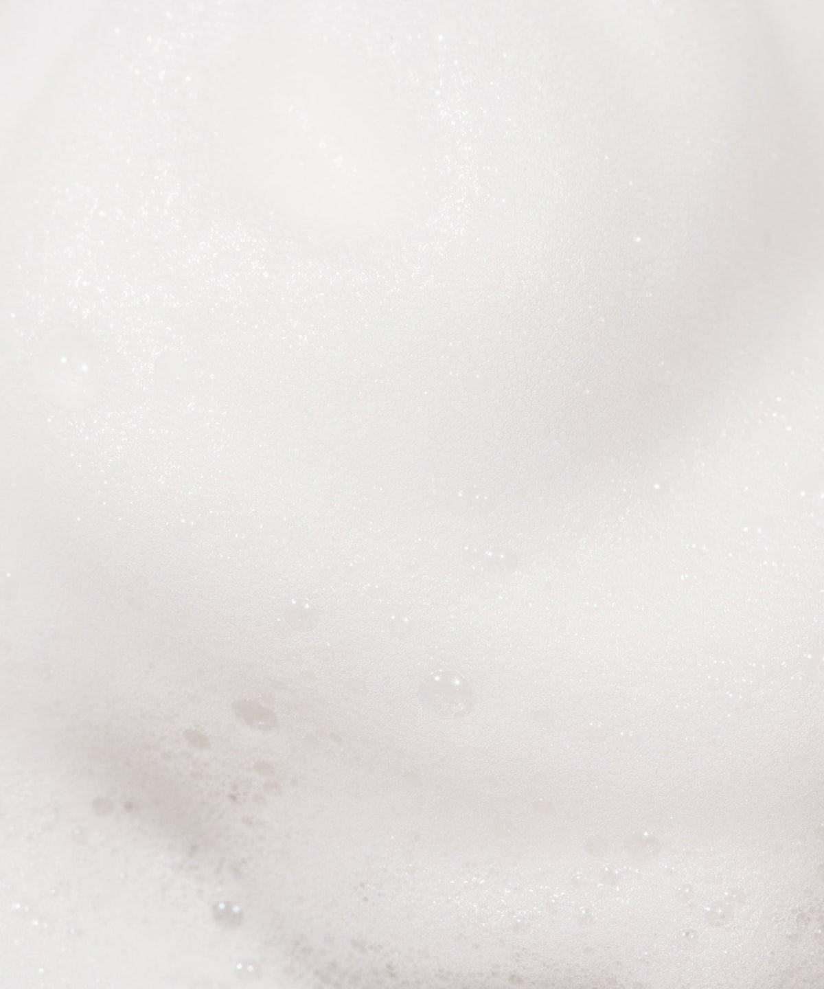 Detail shot of Karee Hays foamy cleanser