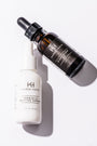 Karee Hays skincare products set including NightGlow Serum and Prebiotic Peptide Serum