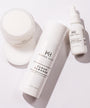 Karee Hays skincare products set including Clear Cleanse, Clear Toning Pads and Prebiotic Peptide Serum