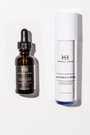 Karee Hays skincare products set including Hydra Lipid Cream and Night Glow Serum